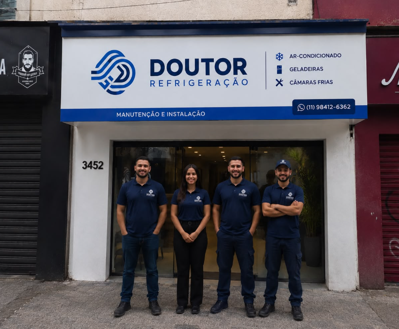 Foto de Equipe Técnica Doutor Refrigeração
